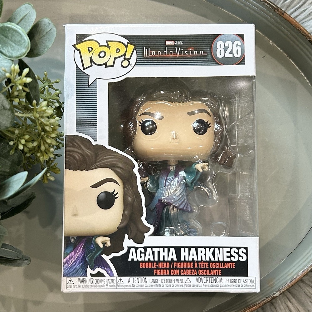 Funko Pop! Vinyl Marvel WandaVision Agatha Harkness #826 Bobblehead Figure